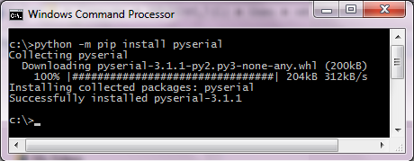 ubuntu python serial port example